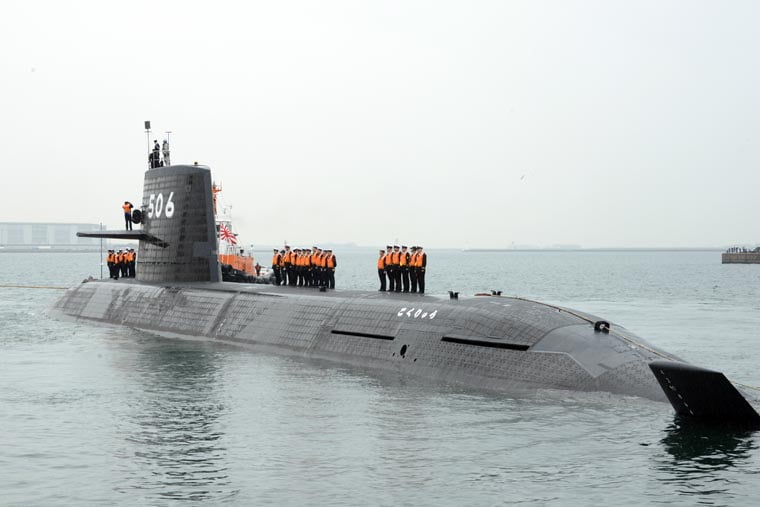 軍事的雑学 日本の新型 3000トン型潜水艦 は そうりゅう型潜水艦を超える