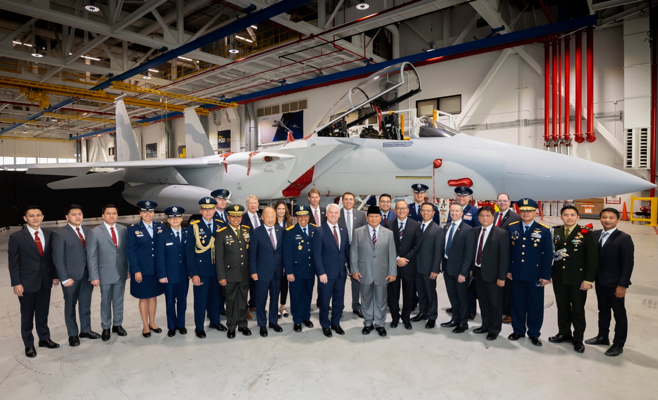 インドネシアがボーイングからF-15EXを24機調達、売却に関する覚書に署名